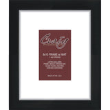 Matted Picture Frame, With 4x6 Opening and 2" Border