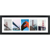Panoramic Collage, 5 5x7 Openings with 1" Border
