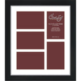 Rectangular Collage, 5 4x6 Openings with 1" Border
