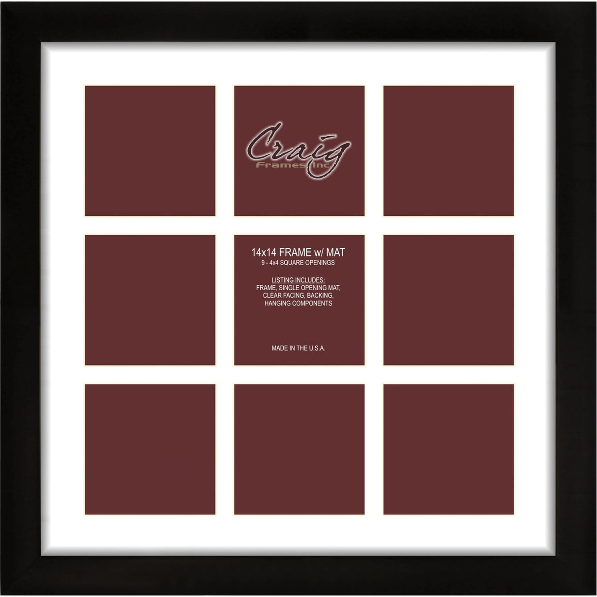 Instagram 9, Contemporary Collage Picture Frame