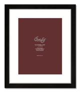 Matted Picture Frame, With 11x14 Opening and 2" Border