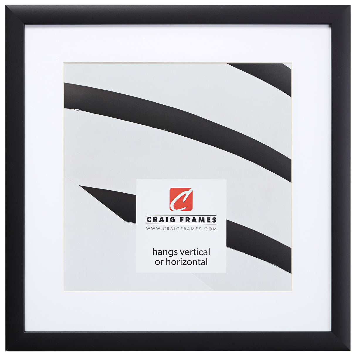 Matted Picture Frame, With 12x12 Opening