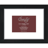 Matted Picture Frame, With 5x7 Opening and 2" Border