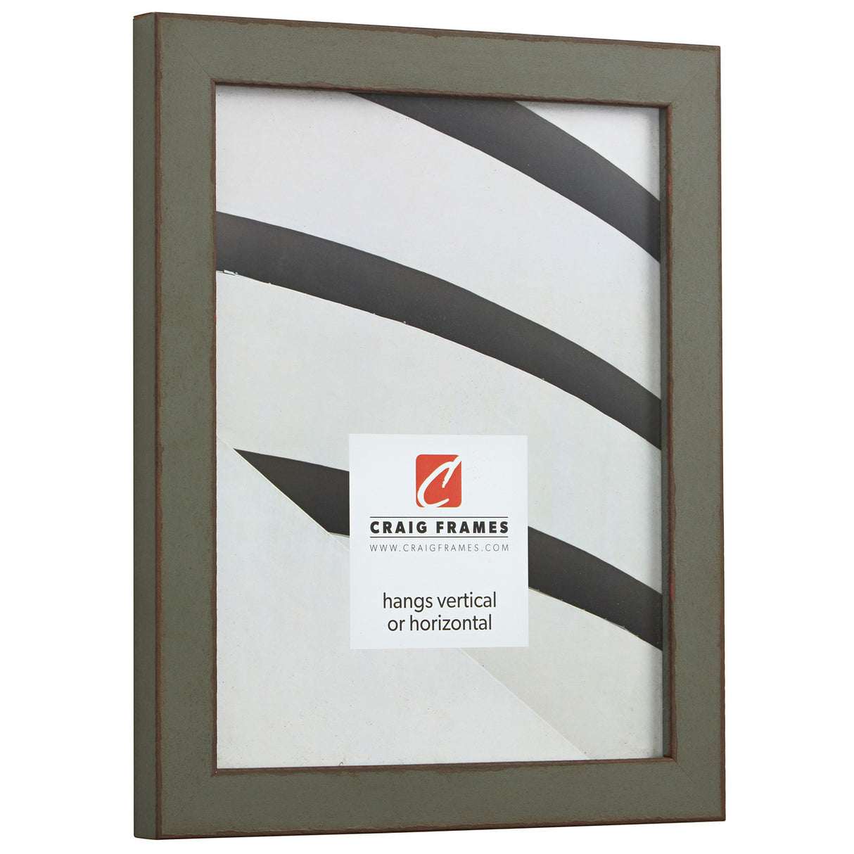 Ferro 1", Gray Hardwood Picture Frame