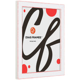 Slushie 0.75", Matted Strawberry Red Picture Frame