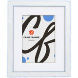 Slushie 0.75", Matted Blue Raspberry Picture Frame