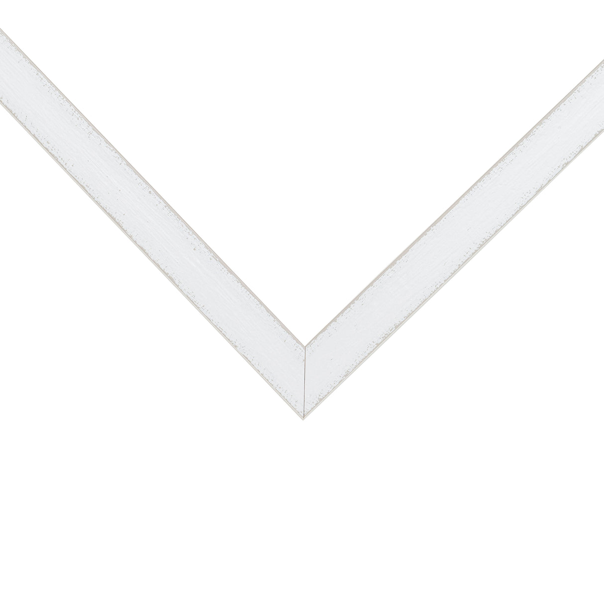 Slushie 0.75", Matted White Cherry Picture Frame