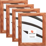 Wiltshire 595 1.25", Honey Oak Picture Frames - 4 Piece Set