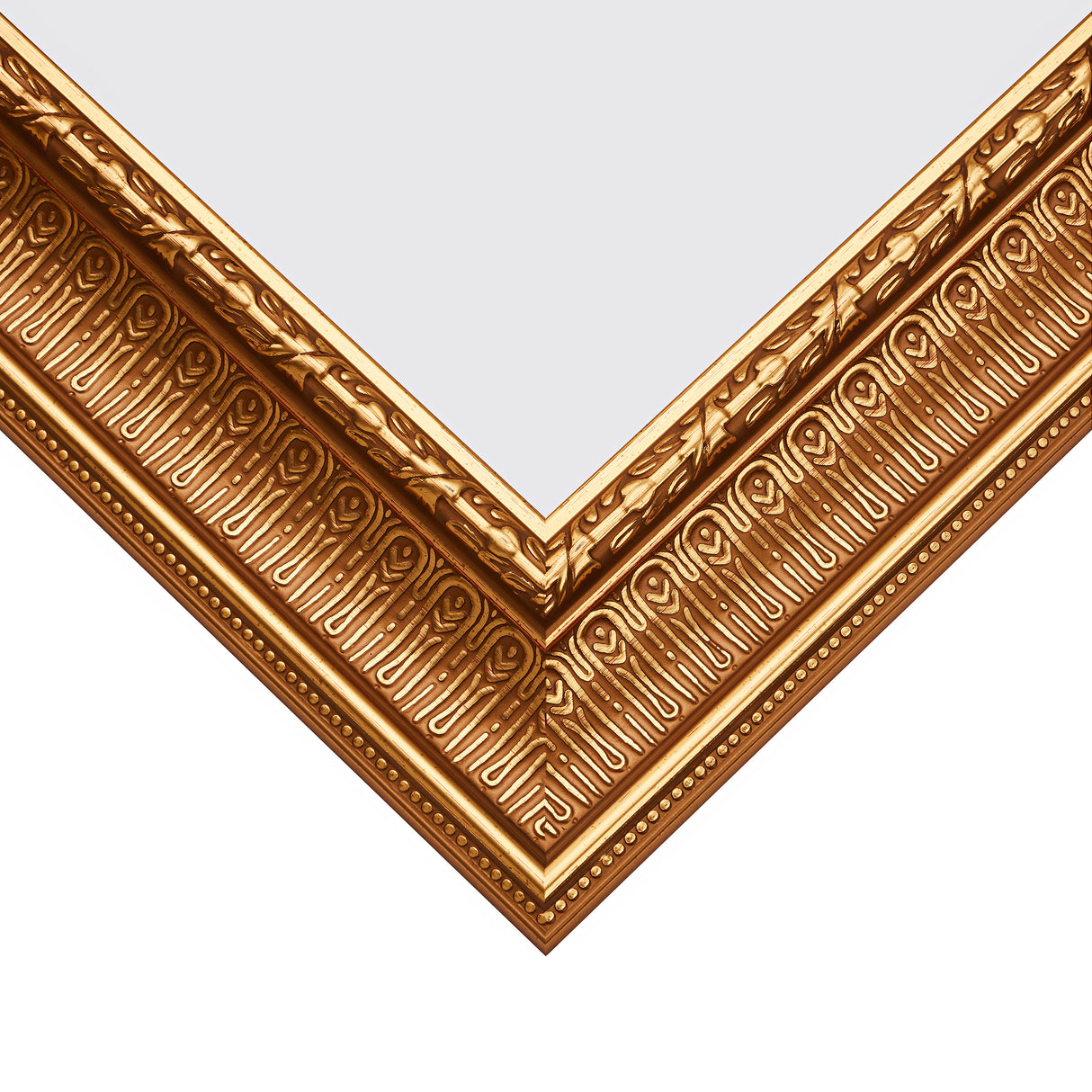 Maximus 2.625", Matted Roman Gold Picture Frame