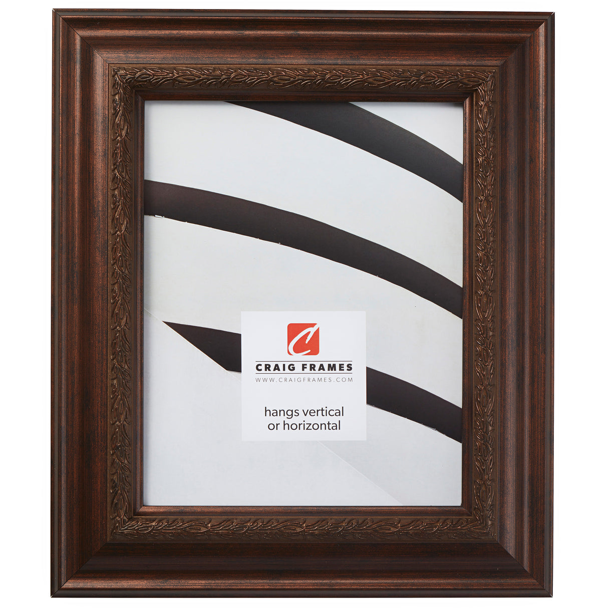 Pompeii 2.125", Smoked Bronze Picture Frame