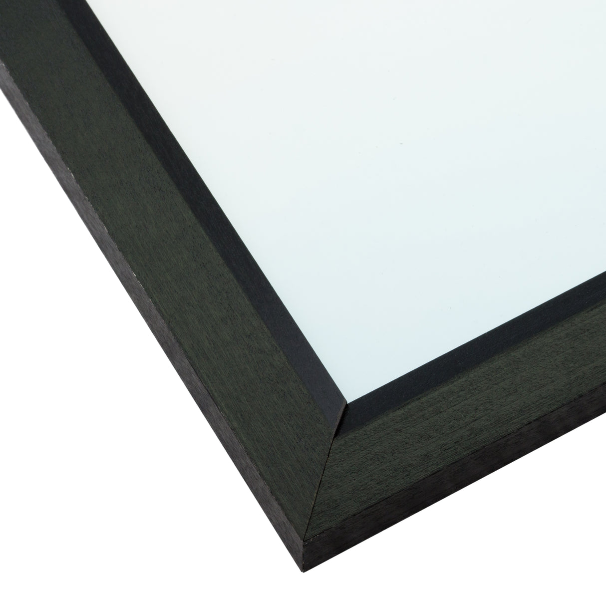 Economy .875", Ebony Hardwood Picture Frames - 4 Piece Set