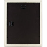 Economy .875", Matted Ebony Hardwood Picture Frame - 4 Piece Set