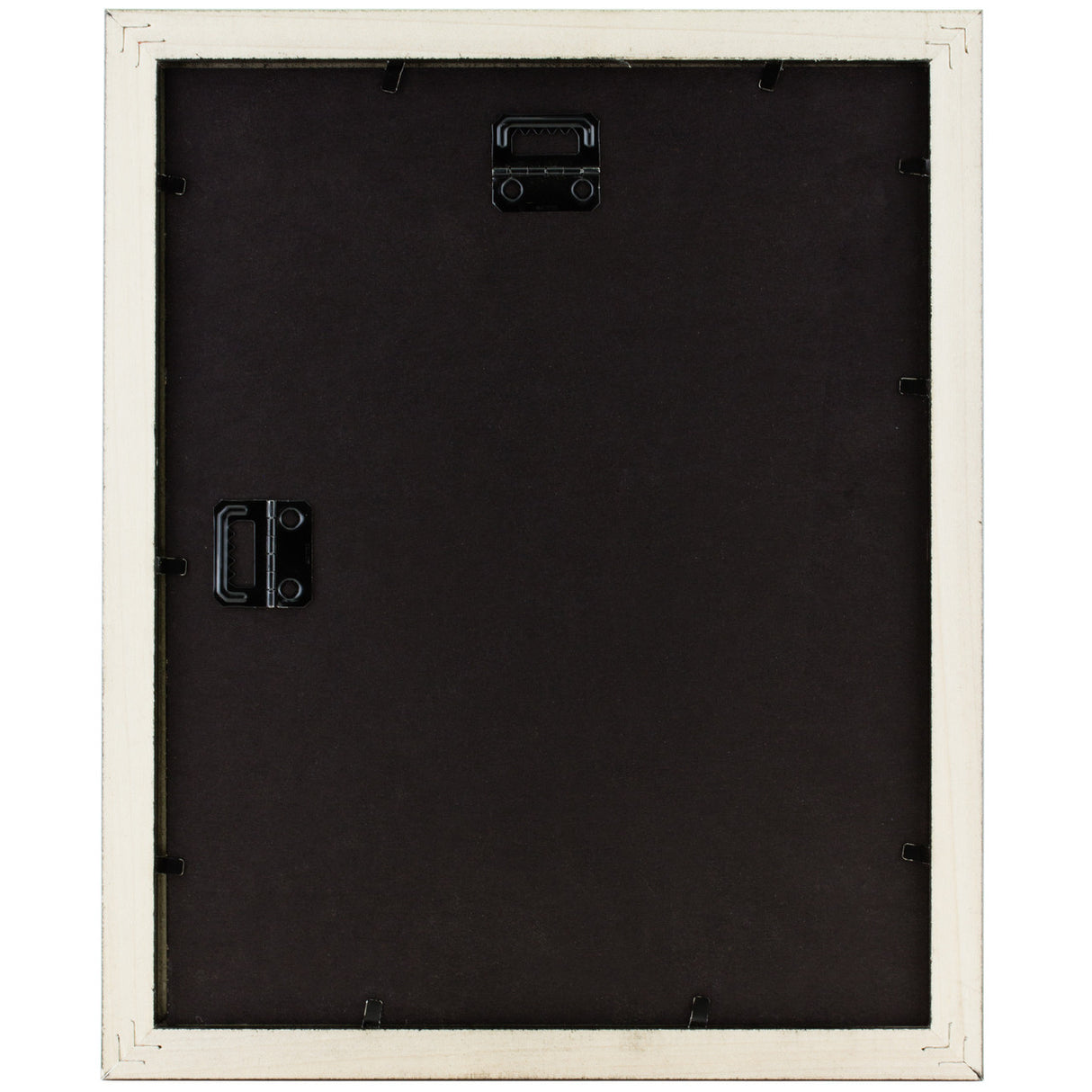 Economy .875", Matted Ebony Hardwood Picture Frame