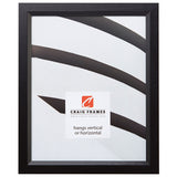 Economy .875", Ebony Hardwood Picture Frame