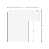 Colori 0.75", Red Picture Frame