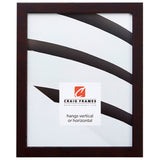Bauhaus 0.75", Burgundy Walnut Picture Frame