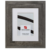 Bauhaus 200 2", Matted Barnwood Gray Picture Frame
