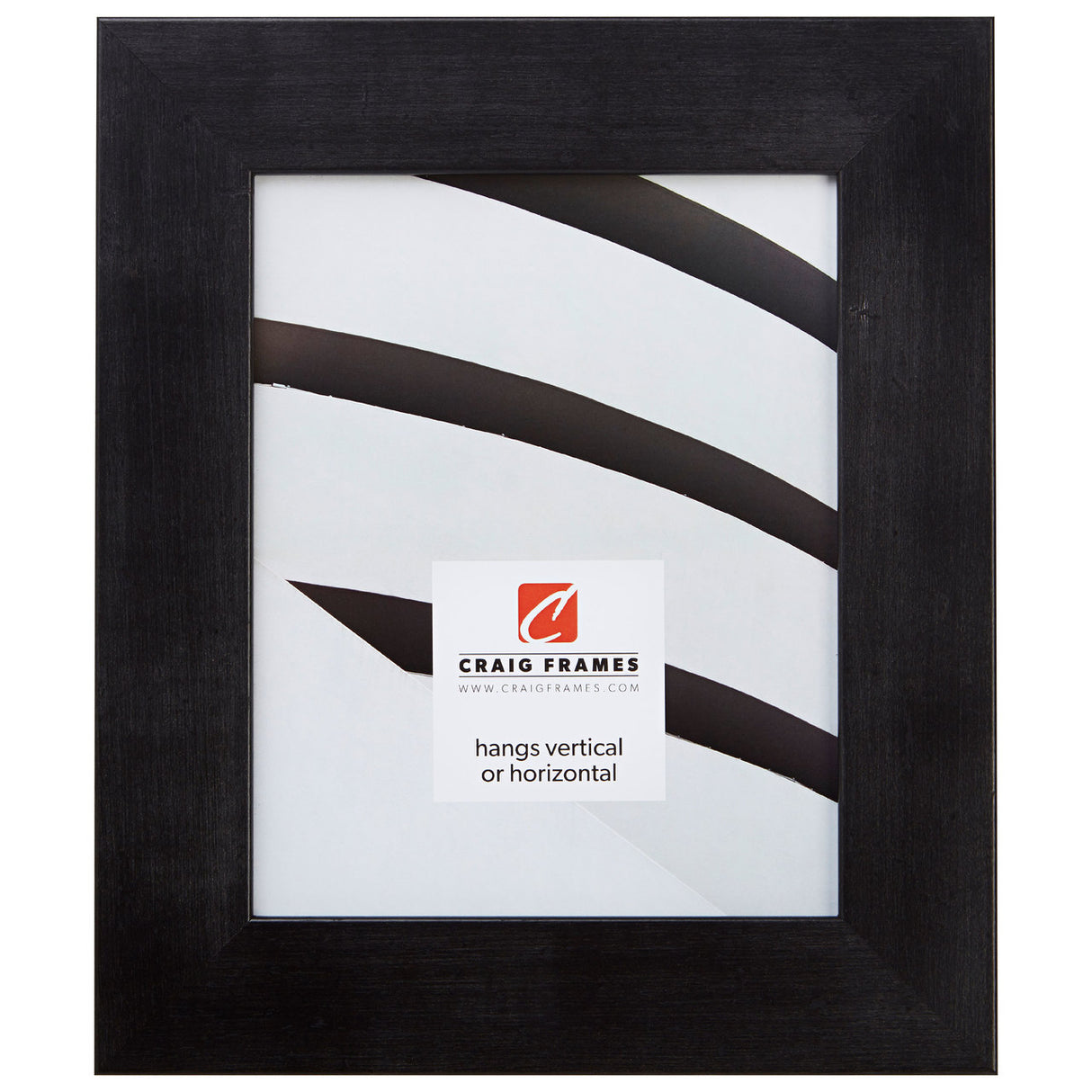 Bauhaus 200 2", Ebony Walnut Picture Frame