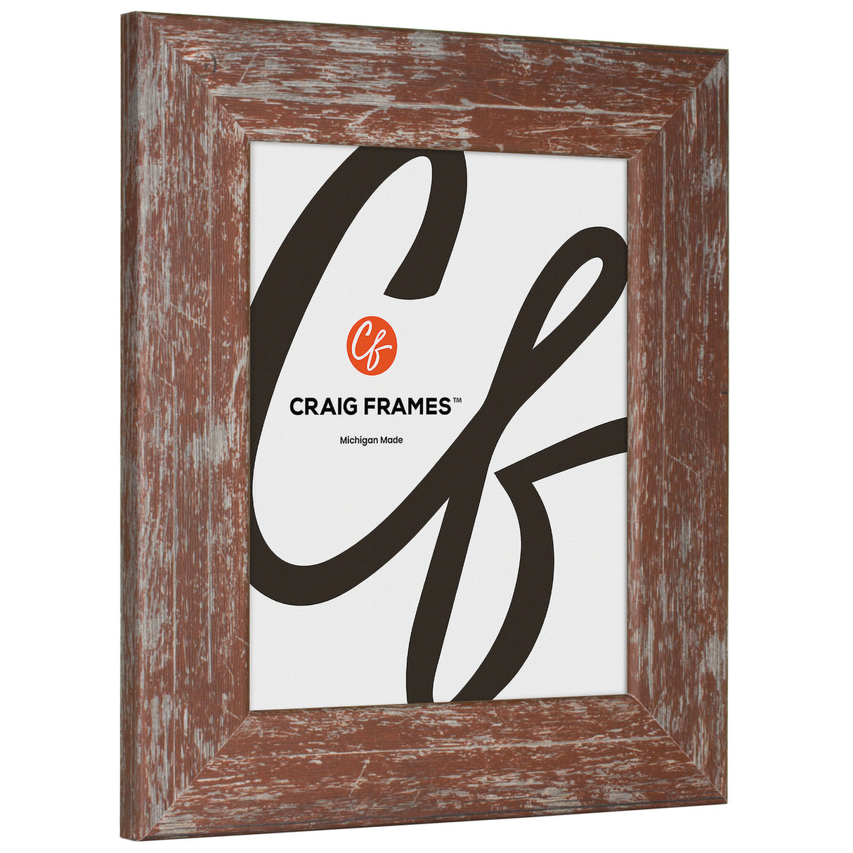 American Barn 2", Red Picture Frame - 2 Piece Set