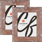 American Barn 2", Red Picture Frame - 2 Piece Set