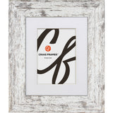 American Barn 2", Matted Alabaster White Picture Frame