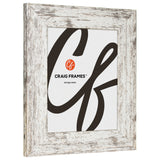 American Barn 2", Alabaster White Picture Frame - 2 Piece Set