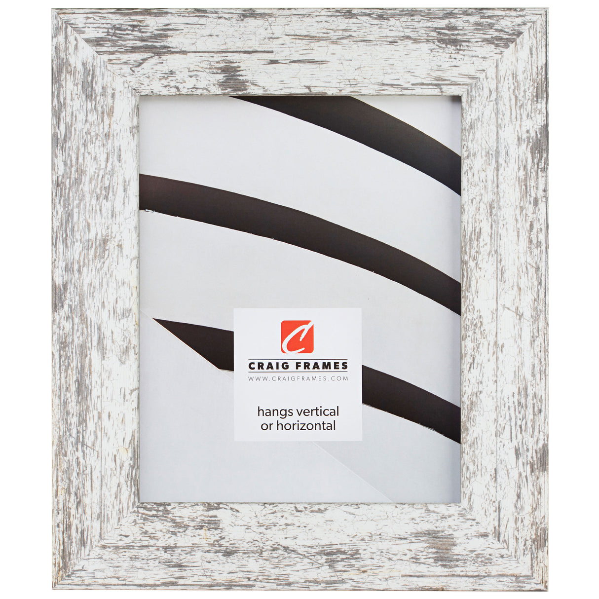 American Barn 2", Alabaster White Picture Frame