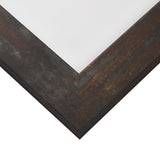 Bauhaus 200 2", Weathered Steel Picture Frame