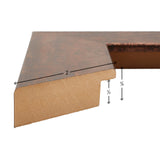 Bauhaus 200 2", Matted Rusted Bar Picture Frame