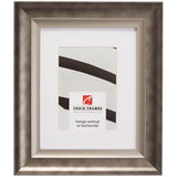 Ventura 2", Matted Pewter and Silver Picture Frame