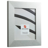 Bauhaus 200 2", Brushed Silver Picture Frame