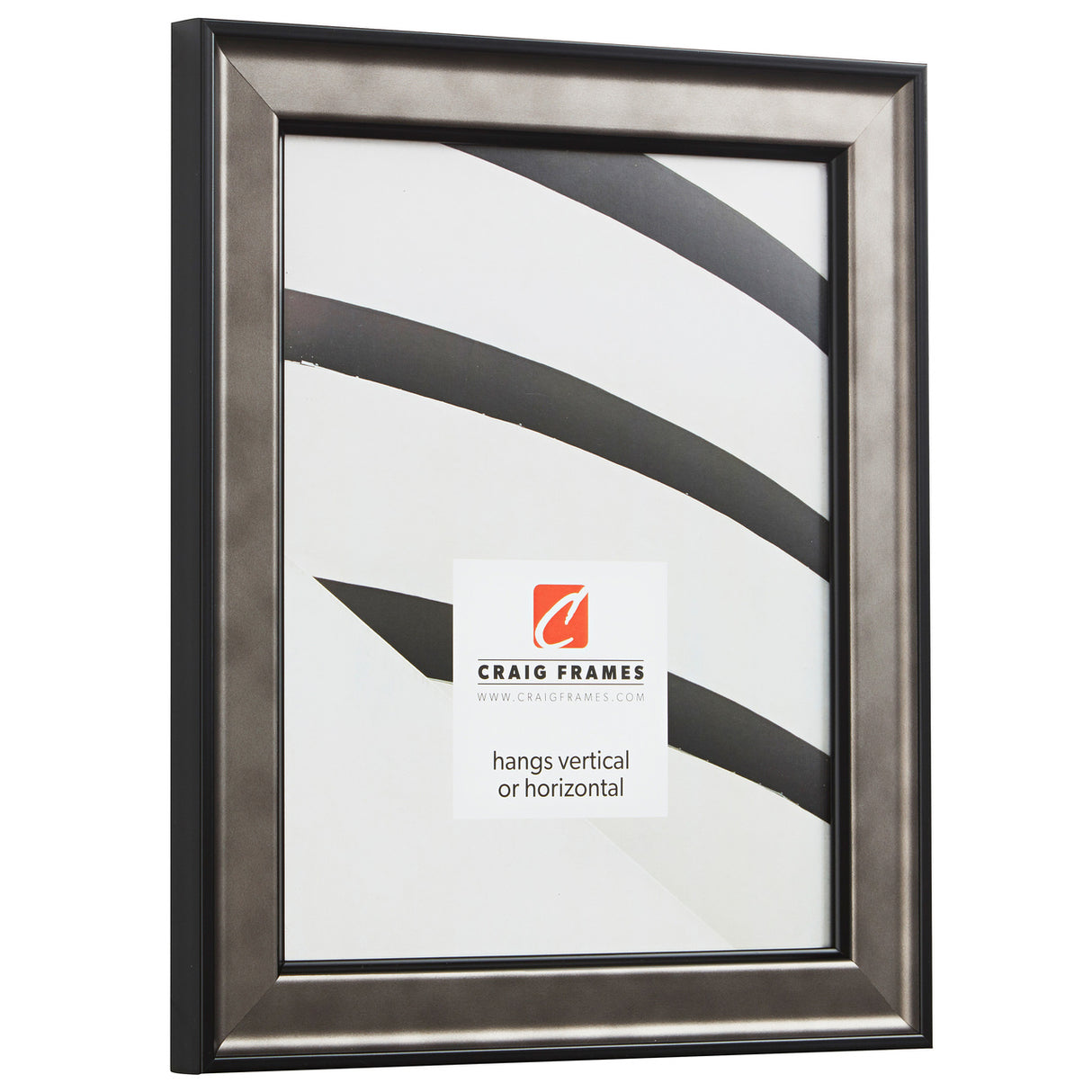 Atlas 1.375", Antique Pewter Picture Frame