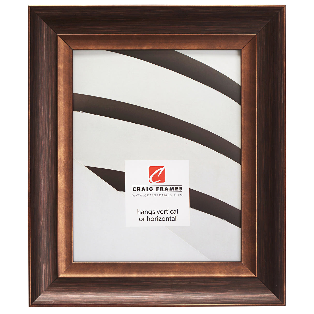 Ventura 2", Brushed Bronze Picture Frame