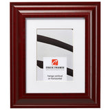 Upscale 2", Matted Red Mahogany Picture Frame