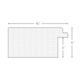 Silverado 1.625", Brushed Silver Picture Frame