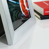 Silverado 1.625", Brushed Silver Picture Frame