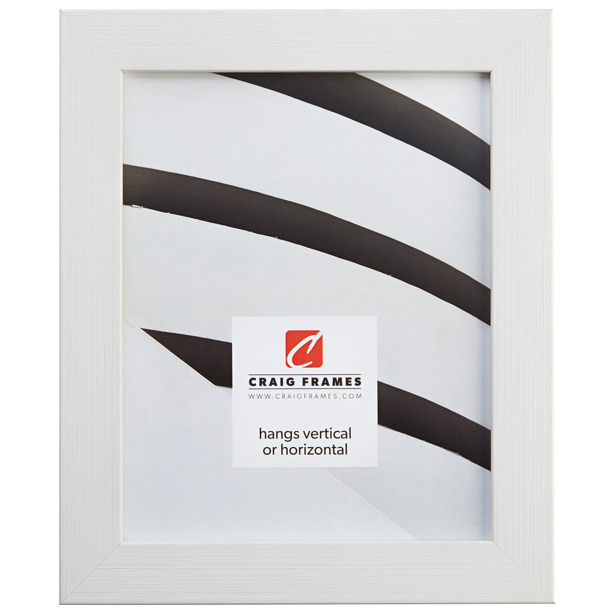 Bauhaus 125 1.25", Textured White Oak Picture Frame