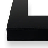 Bauhaus 125 1.25", Mystic Satin Black Picture Frame Set: 2 or 4 Piece Set