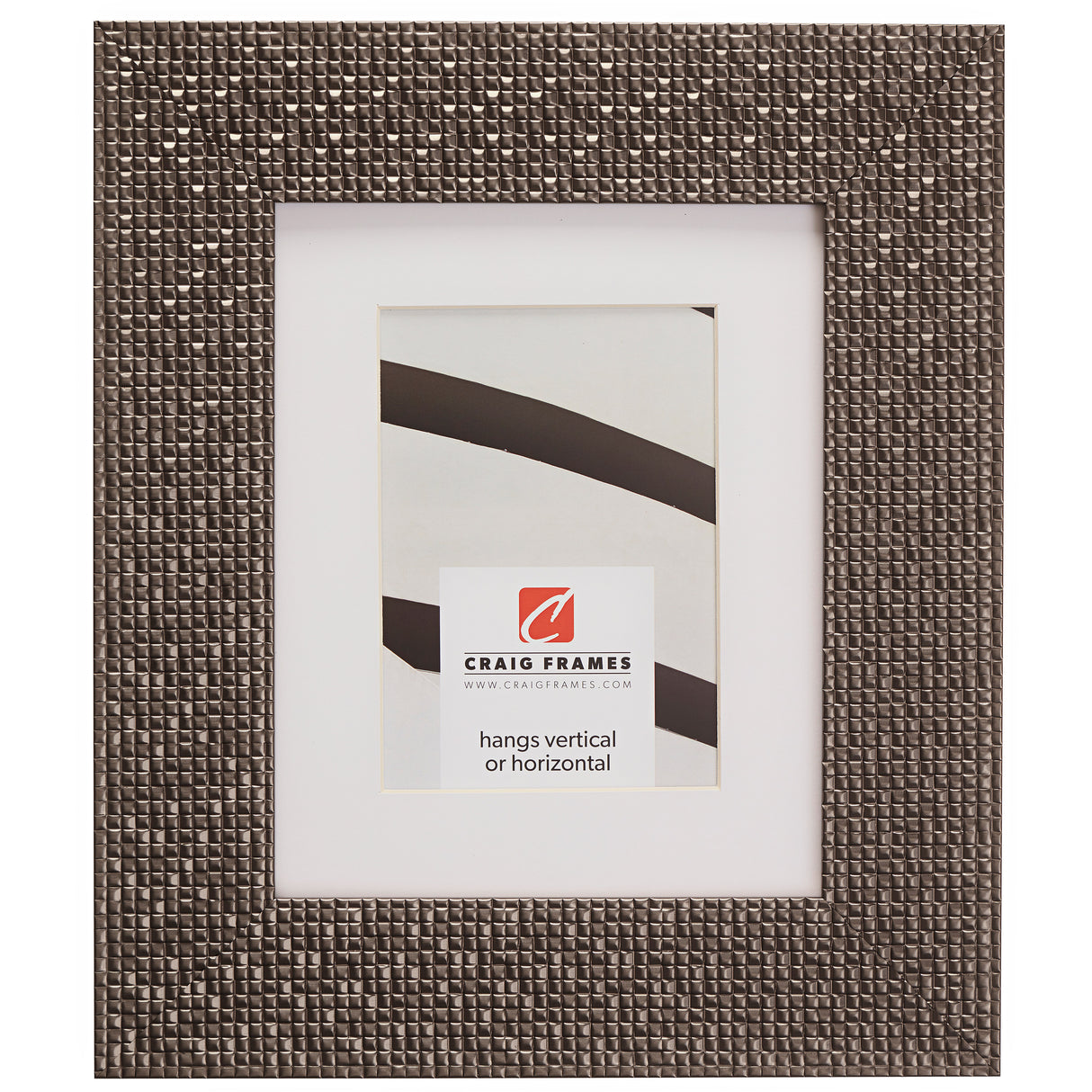 Glimmer 2.375", Matted Pewter Picture Frame
