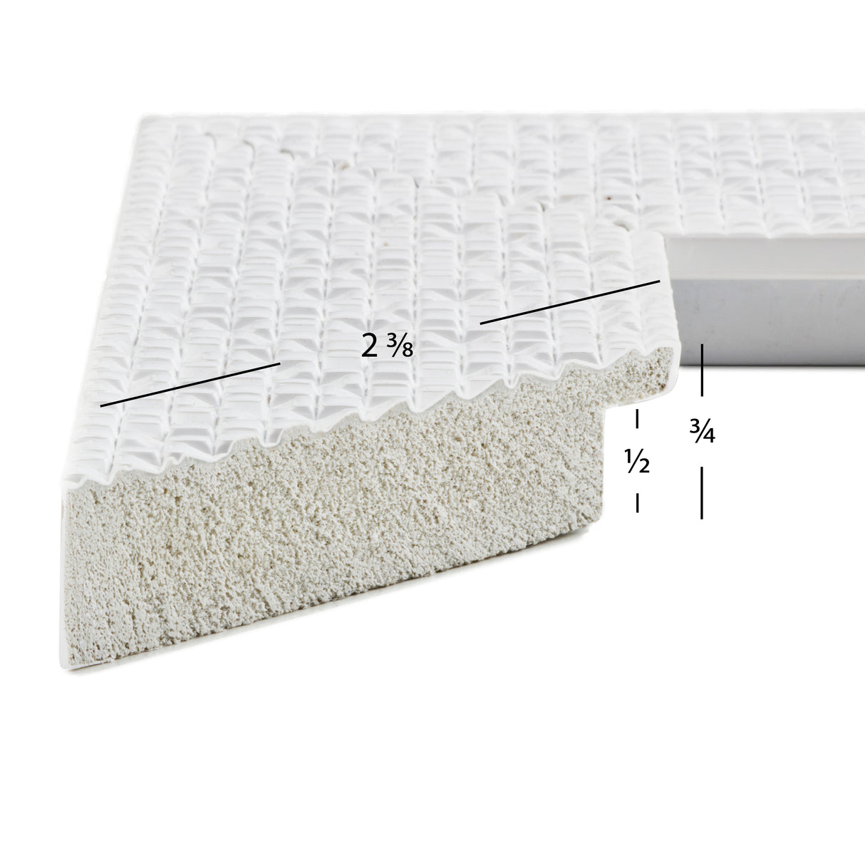 Glimmer 2.375", White Picture Frame