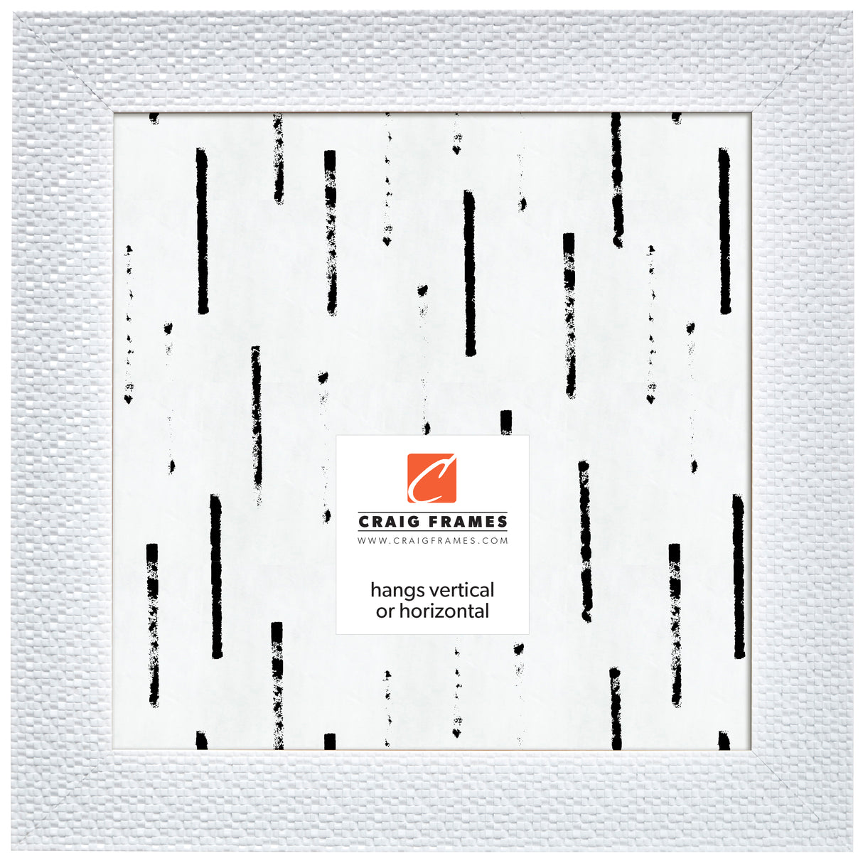 Glimmer 2.375", White Picture Frame