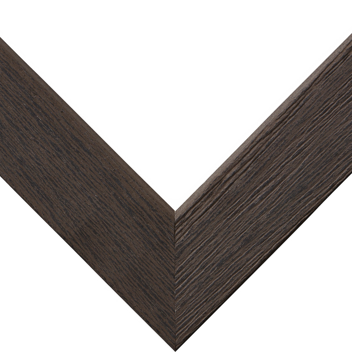 Gesso 1.25", Graphite Wooden Picture Frame