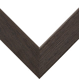 Gesso 1.25", Graphite Wooden Picture Frame