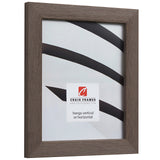 Gesso 1.25", Graphite Wooden Picture Frame