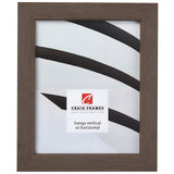 Gesso 1.25", Graphite Wooden Picture Frame