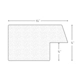 Gesso 1.25", Alabaster Wooden Picture Frame