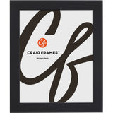 Essentials 1",  20x27 Modern Black Picture Frame