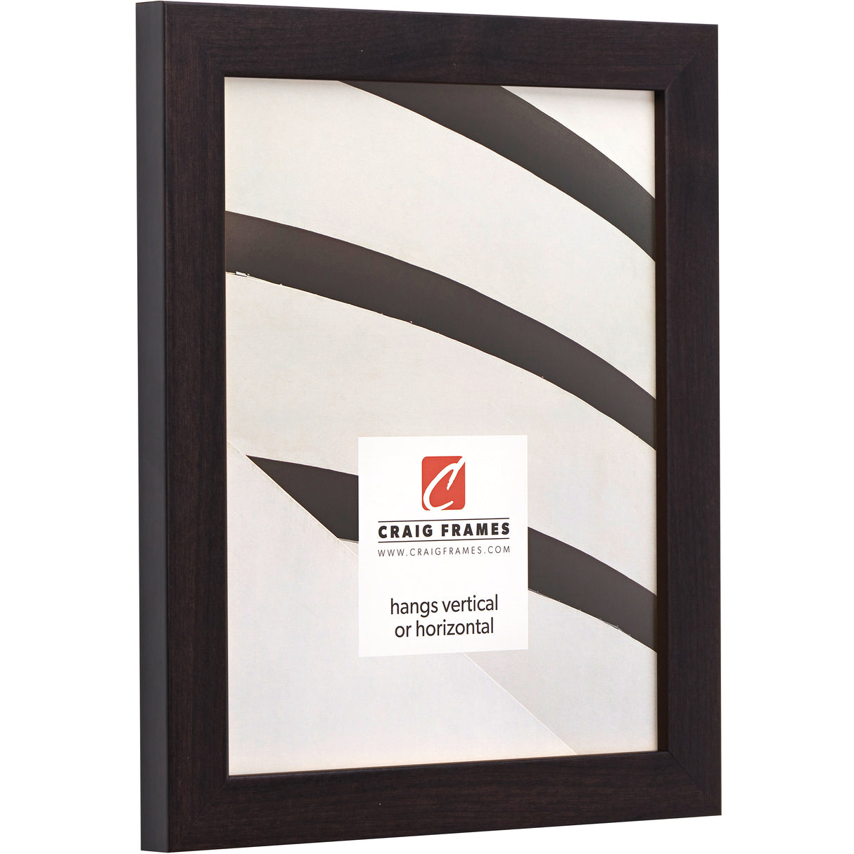 Essentials 1", Modern Brazilian Walnut Picture Frame