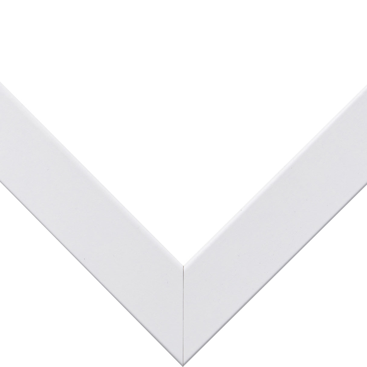 Essentials 1", Modern White Picture Frame