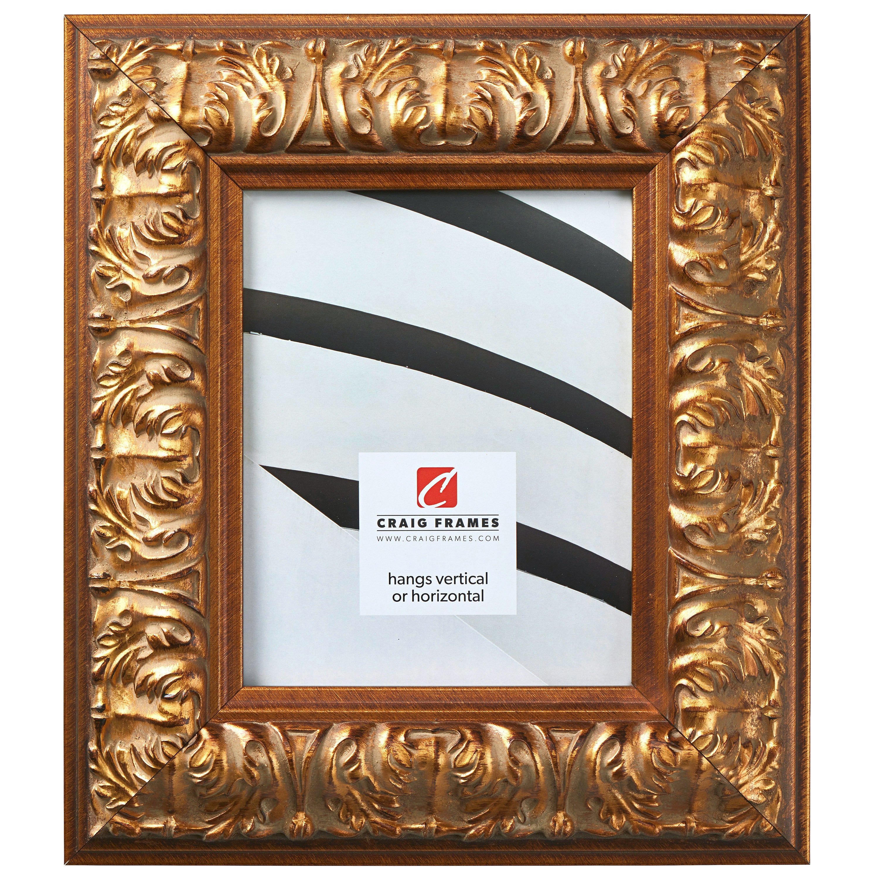 Barroco Antique Gold Baroque Picture Frame - Craig Frames